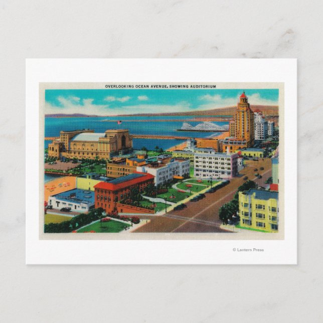 Auditorium med förbiseende och Auditorium Vykort (Framsida)