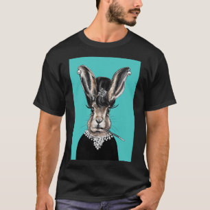 Audrey bunny hare t shirt