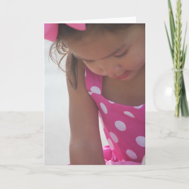 "Audrey" - gratulationskort Kort (Framsida)