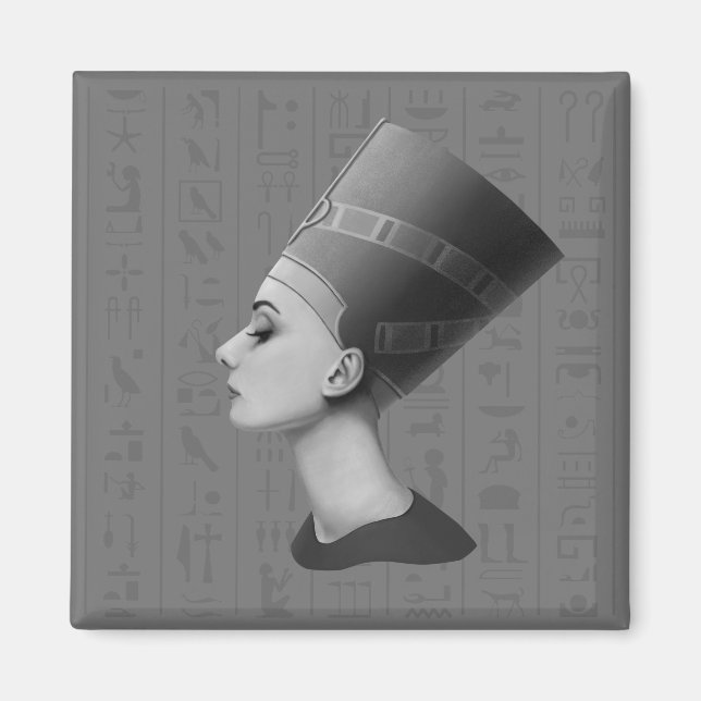Audrey Hepburn Nefertiti Magnet (Framsidan)