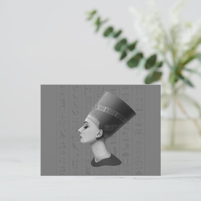Audrey Hepburn Nefertiti Vykort (Stående Fram)