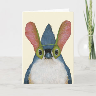 Audrey i Disguise Card Kort