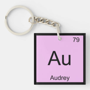Audrey Namn kemi Inslag Periodic Bord