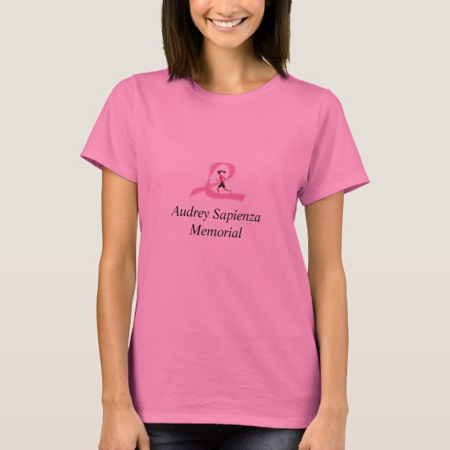 Audrey Sapienza minnesmärke T Shirt (Framsida)