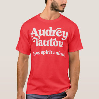 Audrey Tautou är mitt andliga djur som är täckt av T Shirt