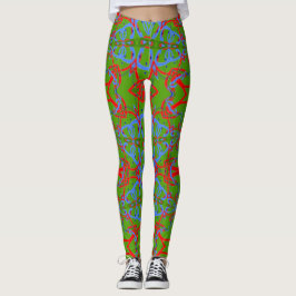 Audson Grönt Leggings