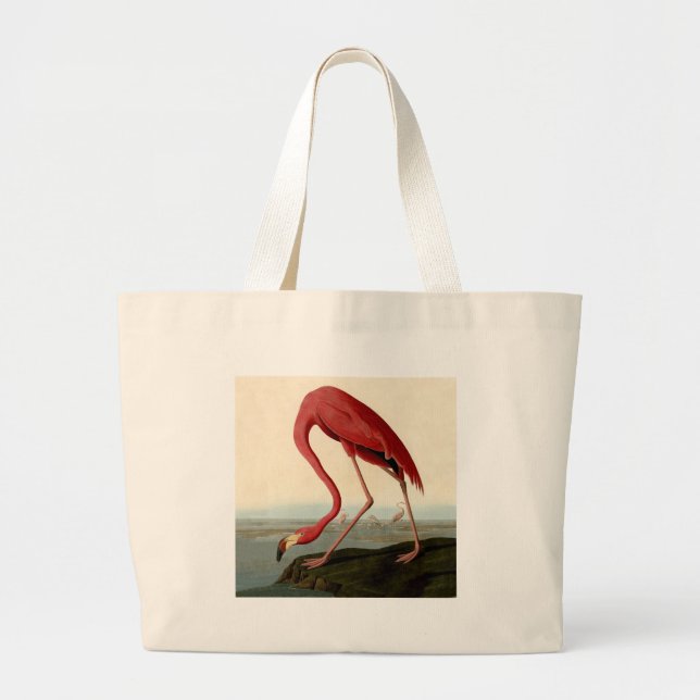 Audubon American Flamingo Jumbo Tygkasse (Framsidan)
