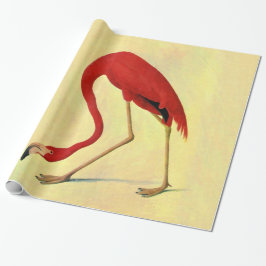 Audubon American Flamingo Painting Presentpapper