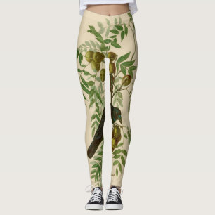 Audubon American Kråka Black Bird Leggings