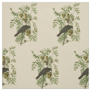 Audubon American Kråka Black Bird Tyg