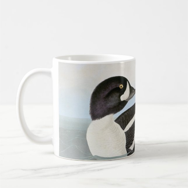 Audubon: Barrows Goldeneye Kaffemugg (Vänster)