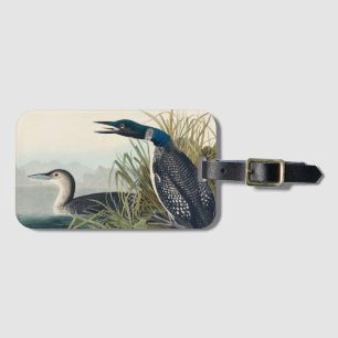 Audubon Bird Loon Diver Classic Bagagebricka