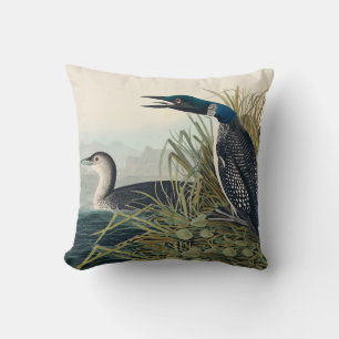 Audubon Bird Loon Diver Classic Kudde