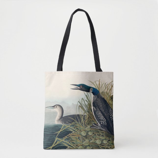 Audubon Bird Loon Diver Classic Tygkasse (Framsida)