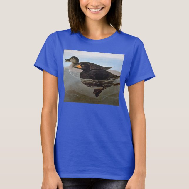 Audubon: Black Scoter T Shirt (Framsida)
