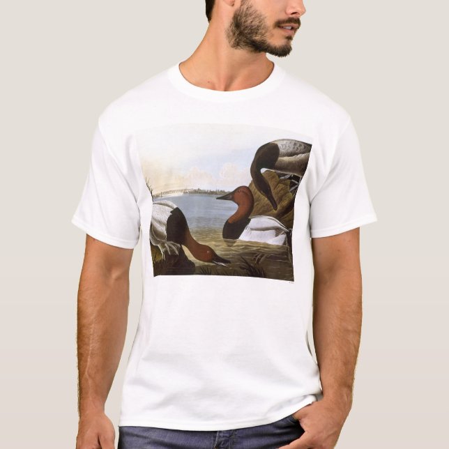 Audubon: Canvasback T-shirt (Framsida)