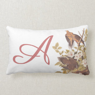 Audubon Carolina Turtle Dove Personlig Pillow Lumbarkudde