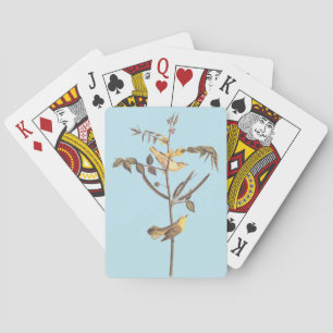 Audubon Children's Warbler Songbird Notebook Casinokort