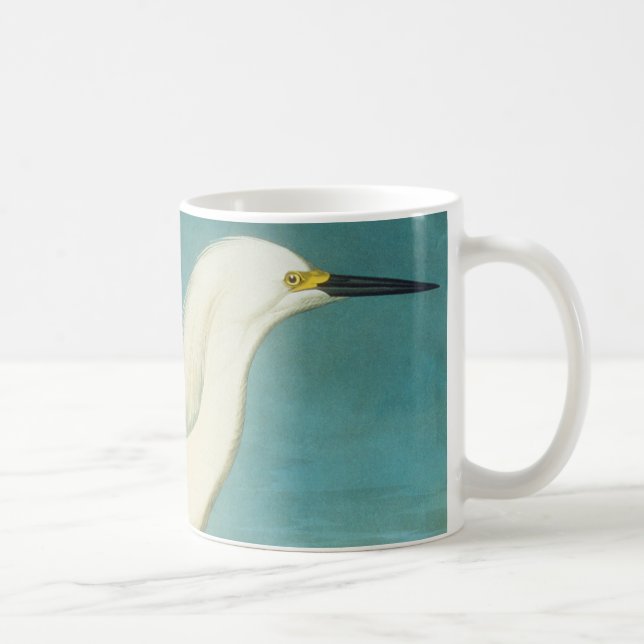 Audubon: Egret Kaffemugg (Höger)