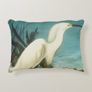 Audubon: Egret Prydnadskudde