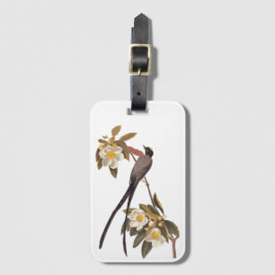 Audubon Fork Tails Flycatcher Bird Vintage Art Bagagebricka