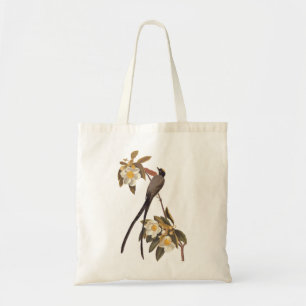 Audubon Fork Tails Flycatcher Bird Vintage Art Tygkasse