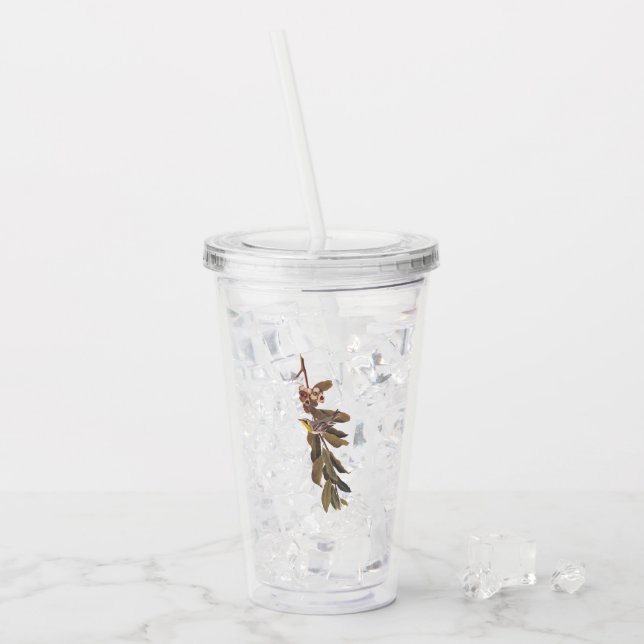 Audubon Gult-trottoaren Sång Bird Take Away Mugg (Framsida Ice)