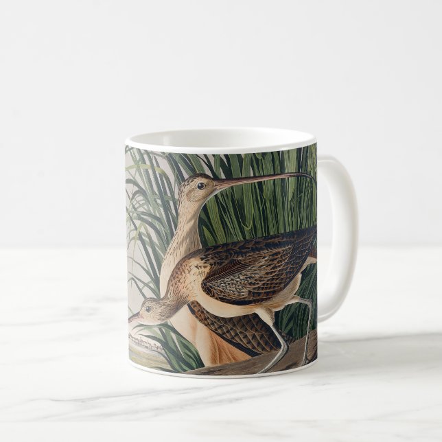 Audubon Long-Billed Curlew Bird Kaffemugg (Framsida höger)