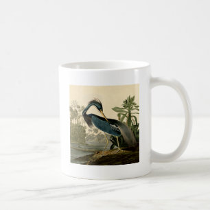 Audubon Louisiana Hägrar Fåglar Amerika Konst Kaffemugg