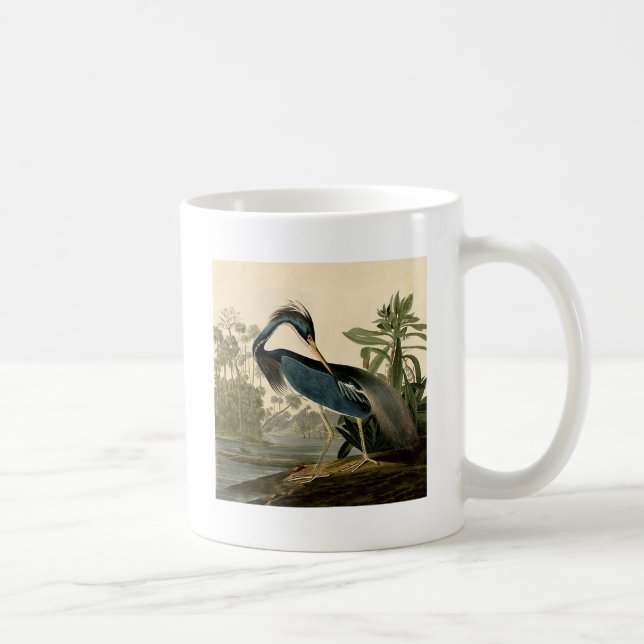 Audubon Louisiana Heron Birds America Art Kaffemugg (Höger)