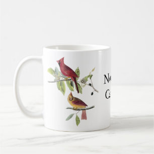 Audubon nordlig kardinal kaffemugg
