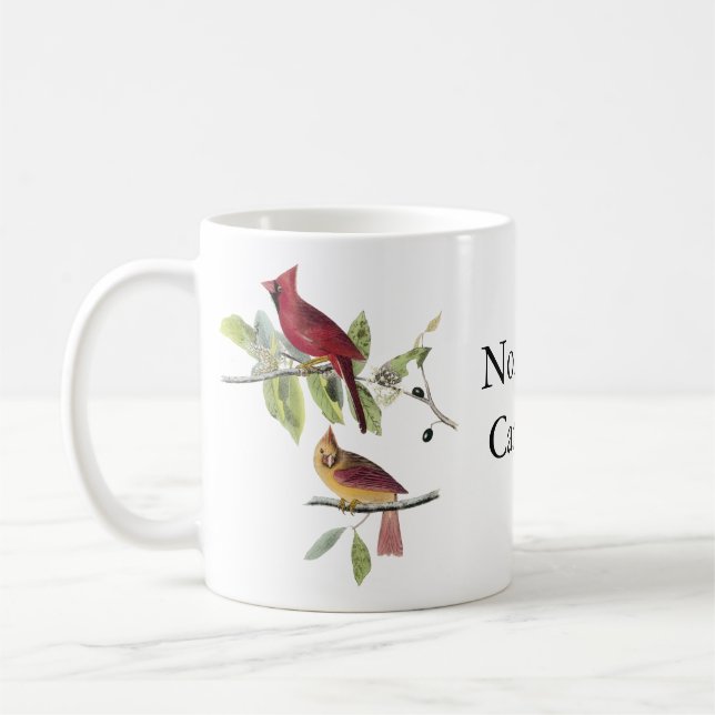 Audubon nordlig kardinal kaffemugg (Vänster)