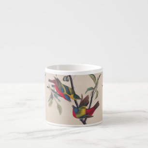 Audubon Pavisserligen Bunting Bird Wildlife Espressomugg
