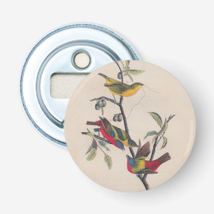Audubon Pavisserligen Bunting Bird Wildlife Flasköppnare