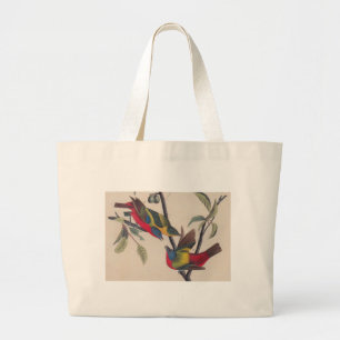 Audubon Pavisserligen Bunting Bird Wildlife Jumbo Tygkasse