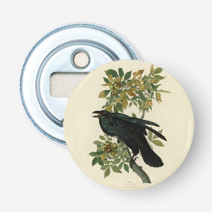 Audubon Raven Bird Classic Artwork Flasköppnare