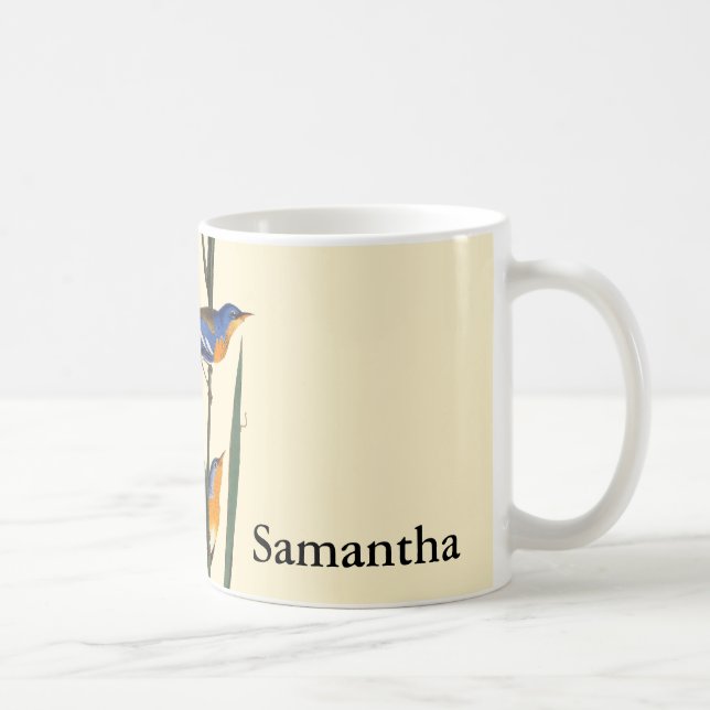 Audubon: Sångare Kaffemugg (Höger)