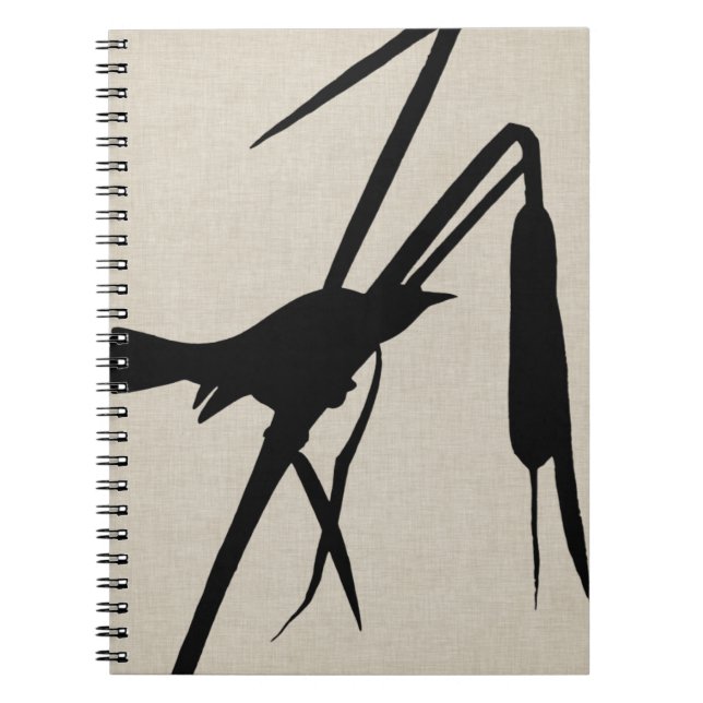 Audubon Silhouette II Anteckningsbok (Framsidan)