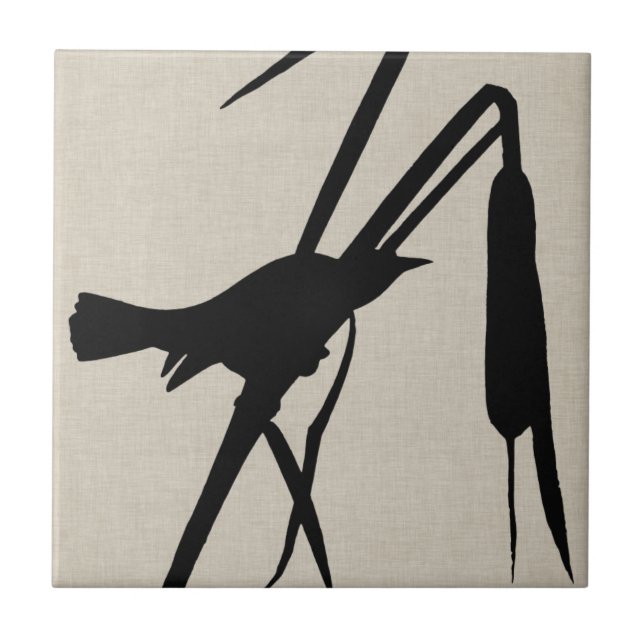 Audubon Silhouette II Kakelplatta (Framsidan)