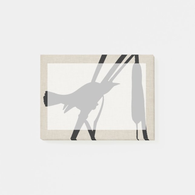 Audubon Silhouette II Post-it Block (Framsida)