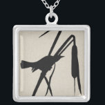 Audubon Silhouette II Silverpläterat Halsband<br><div class="desc">Djur</div>