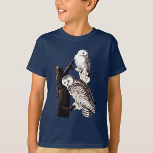Audubon snöig ugglaskjorta, ungdom t shirt