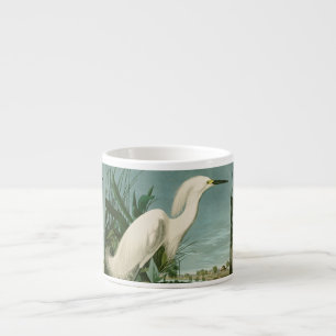 Audubon Snowy Heron White Egret Birding Espressomugg