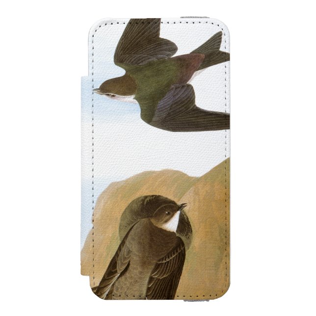 Audubon: Svalor Incipio iPhone Wallet Skal (Folio Framsidan)