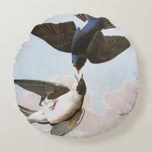 Audubon: Trädsvala Rund Kudde