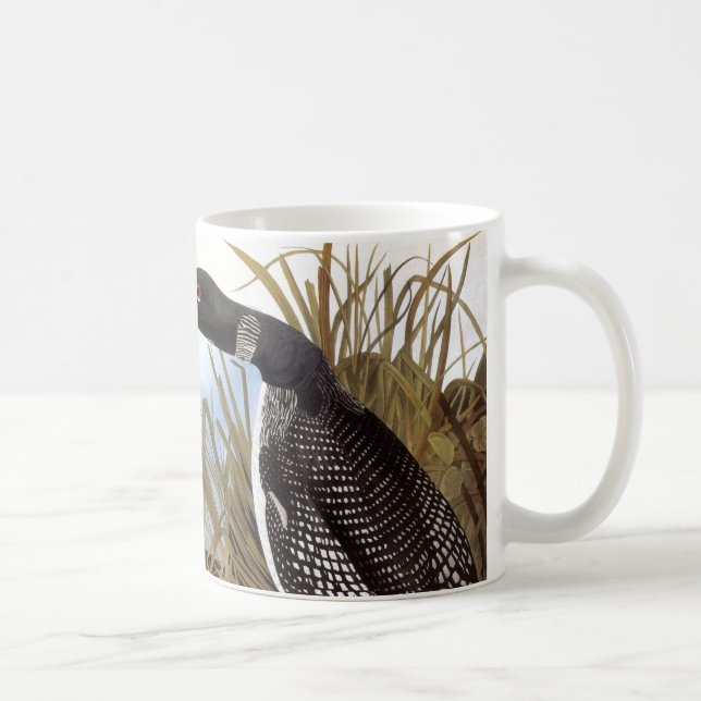 Audubon: Vanligt Loon Kaffemugg (Höger)