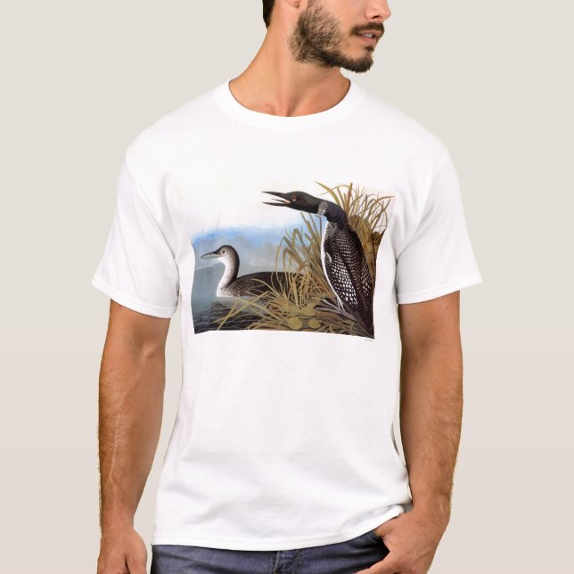 Audubon: Vanligt Loon Tee (Framsida)