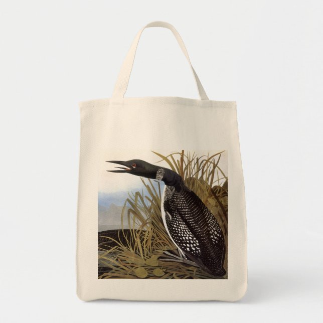 Audubon: Vanligt Loon Tygkasse (Framsidan)