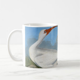Audubon: Vit Ibis Kaffemugg