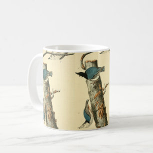 Audubon Vitbröstad natch-målning Kaffemugg